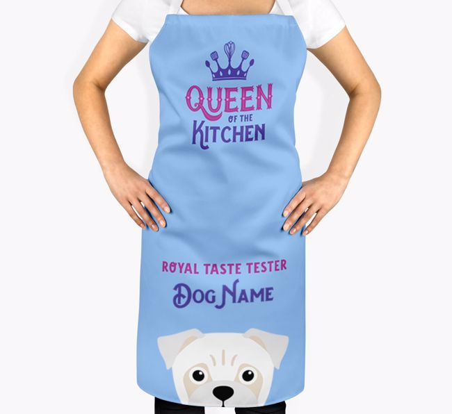 Queen of the Kitchen: Personalised {breedFullName} Apron